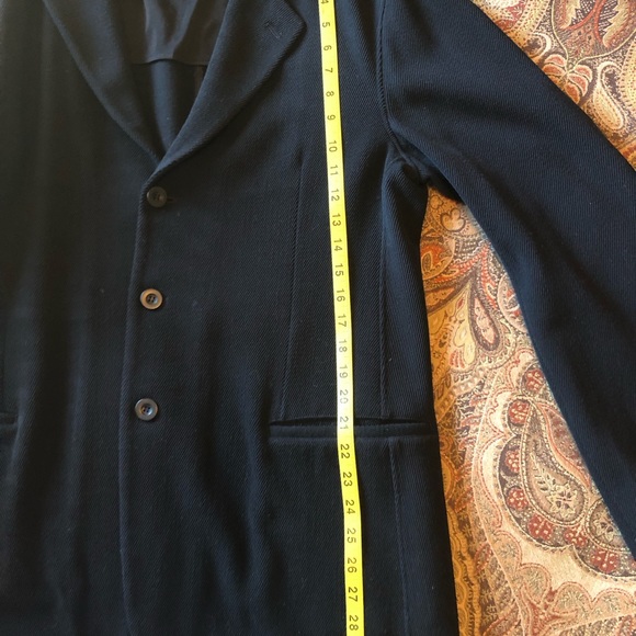 Armani Collezioni Men’s Black Sports Coat - Picture 7 of 9